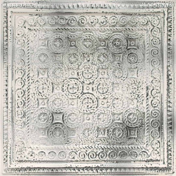 243 Antique Gold Circular Pattern Tin Ceiling Tiles