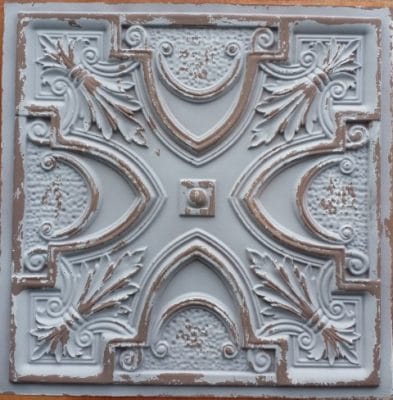 TD11 Aged Taupe Victorian Tin Ceiling Tiles