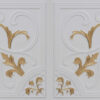 White Matte-Gold