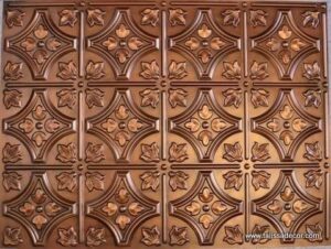 BP-10 Aged Copper Faux Tin PVC Panel - Talissa Signature Collection