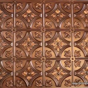 BP-10 Aged Copper Faux Tin PVC Panel - Talissa Signature Collection