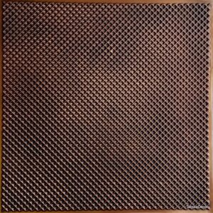 TD-20 White Matt Patterned Tin Ceiling Tiles