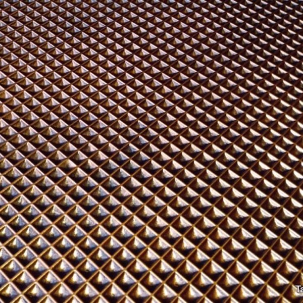 TD20 Aged Copper Patterned Tin Ceiling Tiles