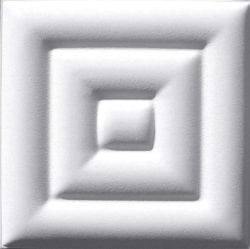 LT20 White Faux Leather Wall Panel