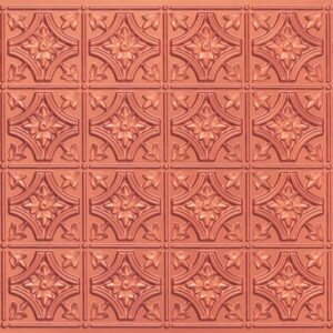 8150 Antique Copper Faux Tin Ceiling Tile