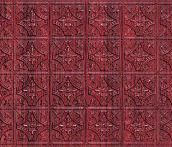 8150 Antique Copper Faux Tin Ceiling Tile