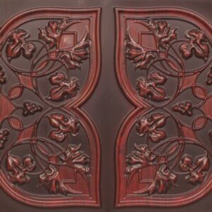 8212 Antique Copper Faux Tin Ceiling Tiles