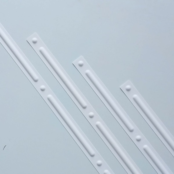 S1-  Grid Cover Strips - White Matte