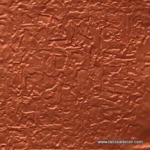 WC40  Faux Tin Backsplash Roll - Copper