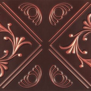 8253 Faux Tin Ceiling Tile - Antique Copper