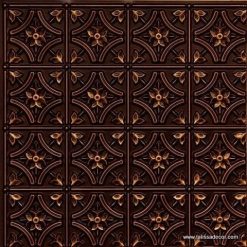 150 Antique Gold Faux Tin Ceiling Tile