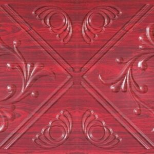 8253 Faux Tin Ceiling Tile - Antique Copper