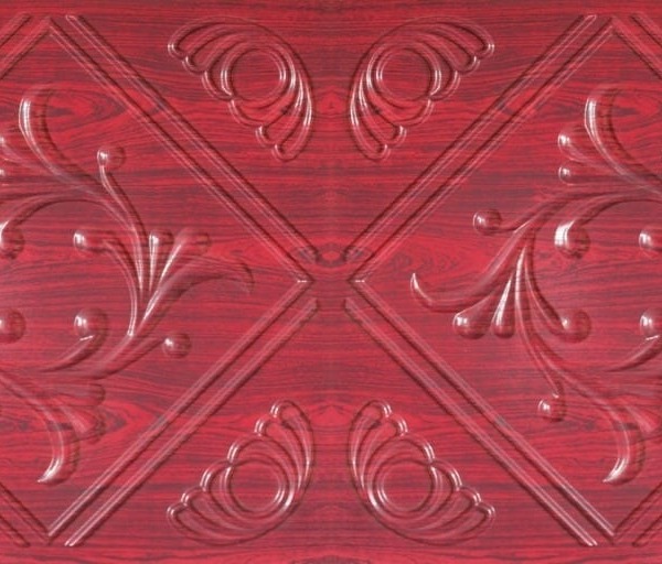 8253 Faux Tin Ceiling Tile - Antique Copper