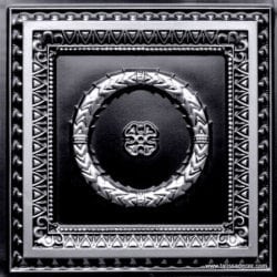 210 Antique Silver Faux Tin Ceiling Tile