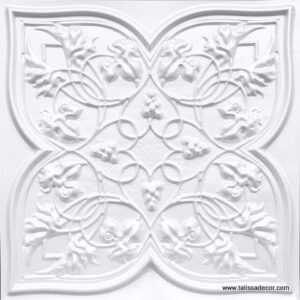 212 White Pearl Nature Tin Ceiling Tiles