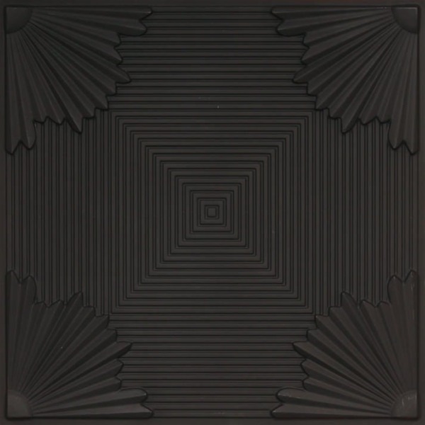 229 Silver Line Pattern Ceiling Tiles