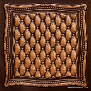 230 Antique Gold Pillow Design Tin Ceiling Tiles