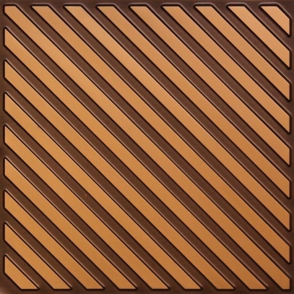 241 Antique Gold Faux Tin Ceiling Tile