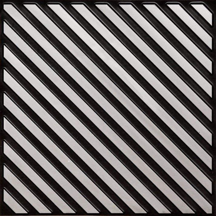 241 Striped Pattern Faux Tin Ceiling Tile