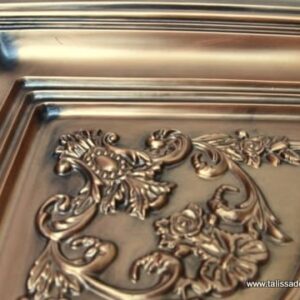 TD03 Aged Copper Faux Tin Ceiling Tile - Talissa Signature Collection