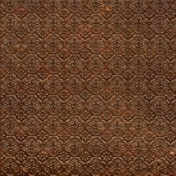 WC20 Faux Tin Backsplash Roll - Antique Gold
