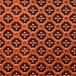 WC25  Faux Tin Backsplash Roll - Antique Copper