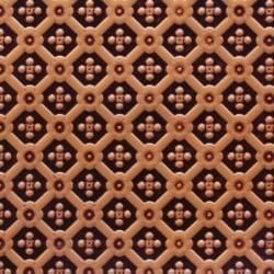 WC25  Faux Tin Backsplash Roll - Antique Gold