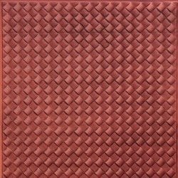 WC35  Faux Tin Backsplash Roll - Antique Copper