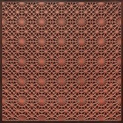FT3 Antique Copper Faux Tin Glue up Ceiling Tile / Edge Filler