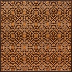 FT3 Antique Gold  Faux Tin Glue up Ceiling Tile / Edge Filler