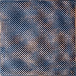 TD20 Graphite Gold Faux Tin Ceiling Tile - Talissa Signature Collection