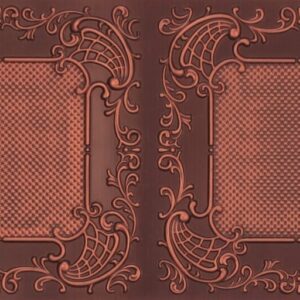 8269 Faux Tin Ceiling Tile - Antique Copper