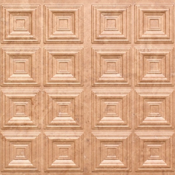 8270 Faux Tin Ceiling Tile - Antique Copper