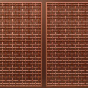 8271 Faux Tin Ceiling Tile - Antique Copper