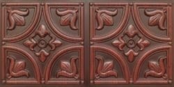 8273 Faux Tin Ceiling Tile - Antique Copper