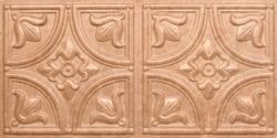 8273 Faux Tin Ceiling Tile - Antique Copper