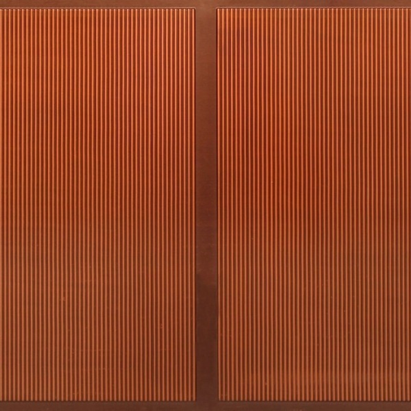 FT801 Faux Tin Ceiling Tile - Antique Copper