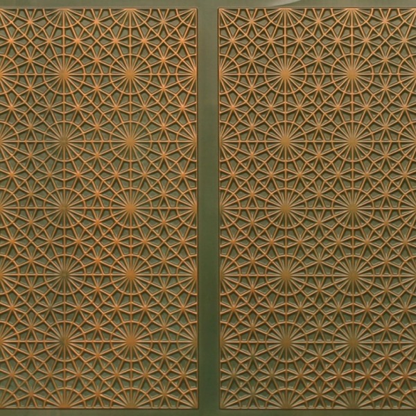 FT803 Faux Tin Ceiling Tile - Patina Copper 