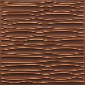 265 Faux Tin Ceiling Tile - Antique Gold