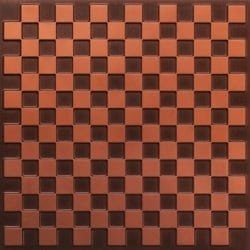 246 Faux Tin Ceiling Tile - Antique Copper
