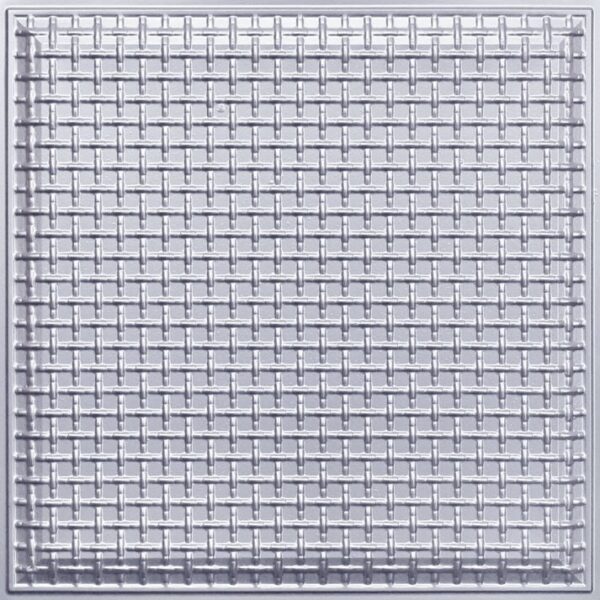 248 Silver Cage Pattern Tin Ceiling Tiles
