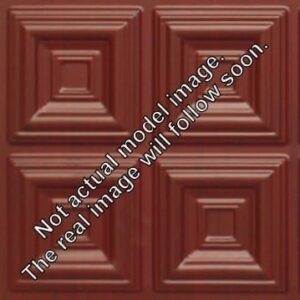 8266 Faux Tin Ceiling Tile - Antique Copper