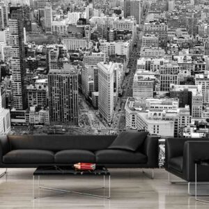 MU1414 - Bird's Eye View of Manhattan, New York