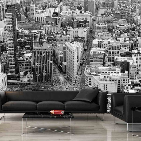 MU1414 - Bird's Eye View of Manhattan, New York 