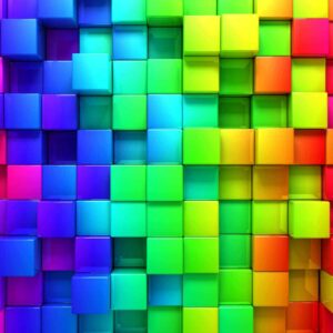 MU1348 - Rainbow Cubes