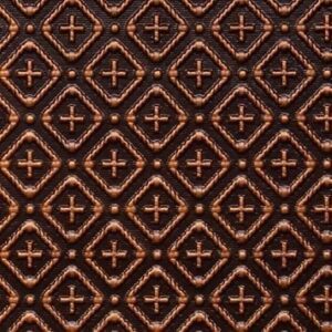 WC70  Faux Tinl Backsplash Roll - Antique Gold