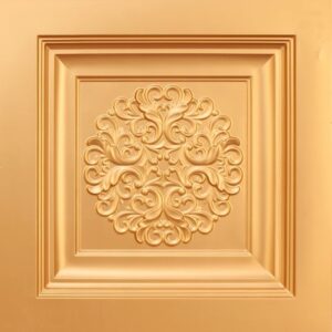 268 Gold Elegance Tin Ceiling Tiles
