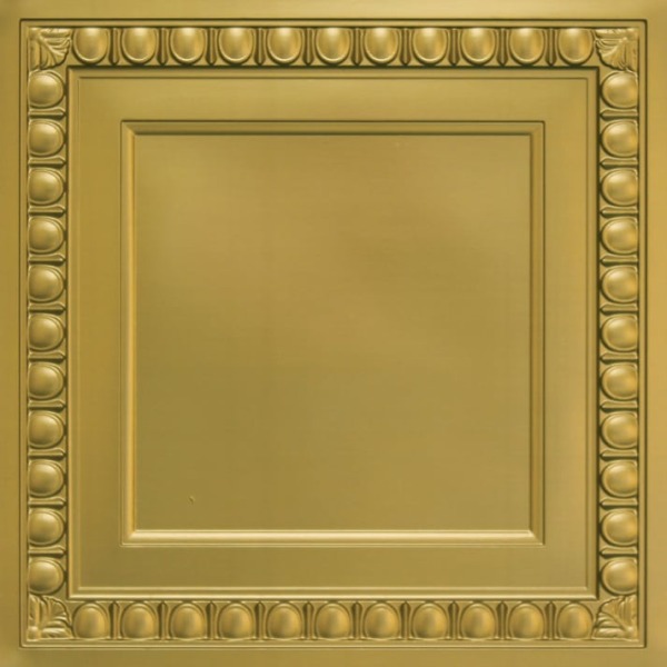 260 Brass Contemporary Tin Ceiling Tiles