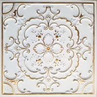 TD19 Victorian Era Faux Tin Ceiling Tile