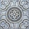 TD50 Salt and Pepper Rustic Tin Ceiling Tiles